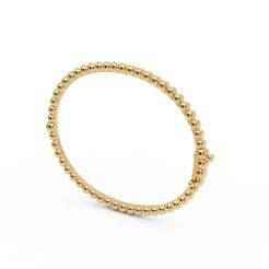 size M ( 6.3inch),Perlée pearls  bracelet, small model