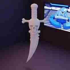 Skull and Bones Knife