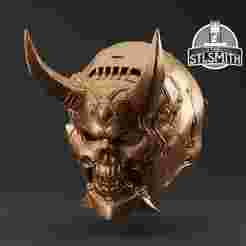 Skullface Slayer Helmet Doom Life Size Prop STL