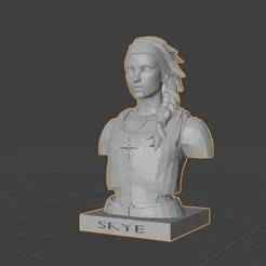 Skye Bust – Valorant 3D Printable Statue