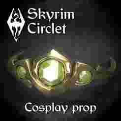 Skyrim Circlet Cosplay prop / headband