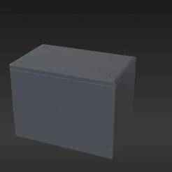 Sleek Filament Waste Bin for Bambu Lab X1 Series - Poop Chute Collector