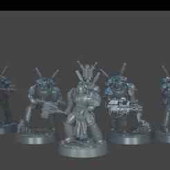 ⚔️ Sliver Warden  Interceptor Squad – Custom Fan Art STL Set