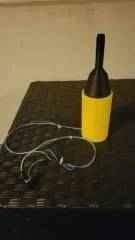 Small threaded container