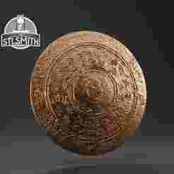Smithscript Shield Elden Ring Life Size Prop STL