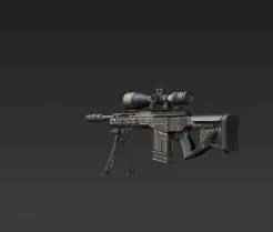 Sniper Rifle Upgrade Kit - 28mm Tactical Accessories Pack