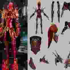 Solo Leveling - Igris Boss Commander Cosplay Wearable Armor - EVA Foam Template - PDO Pepakura Pattern