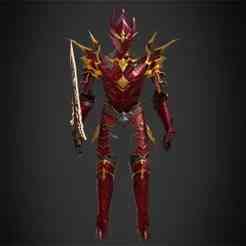 Solo Leveling Igris Full Armor and Sword for Cosplay