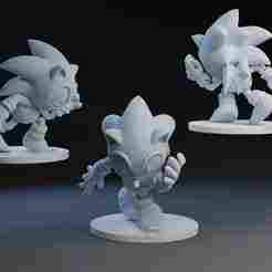 Sonic the Hedgehog 3D Model STL
