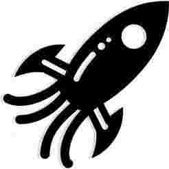 space probe shaped like a squid with mechanical tentacles 1 - 2D/3D Wall Art STL+SVG For CNC Router, Plasma, Waterjet, Laser & 3D Printer
