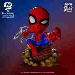 Spider-Man Mini 3D Printer File STL