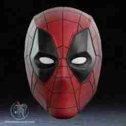 Spider-Pool Helmet 3D Printer STL File