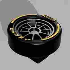 SPINNING F1 TYRE CROC CHARMS