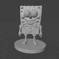 SpongeBob SquarePants 3D Model - Figurine for 3D Printing