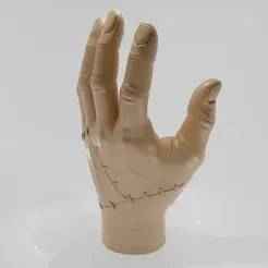 spooky hand sculpture for desk decoration | halloween