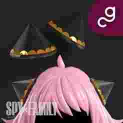 spy x family anya hair clips props