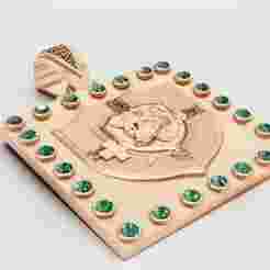 SQUAR LOGO PENDANT 3d printable model