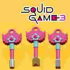 Squid Game 3 Keys Hide and Seek Game