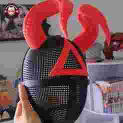 Squid Game Soldier Evil Mask - Squidgame Cosplay Props