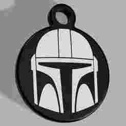 Star Wars - The Mandalorian Keyring