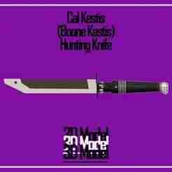 Star Wars Concept Art Hunting Knife