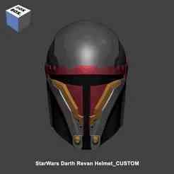 Star Wars  Darth Revan inspired helmet