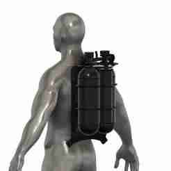 Star Wars The Mandalorian flamethrower Pack Incinerator trooper stormtrooper 3D File STL