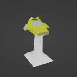 Stardust Coaster - Low Poly Stylized Miniature