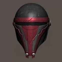 StarWars Darth Revan Helmet 3D Model - Print Ready Files