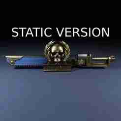 STATIC Eagle Chainblade and Stand STL