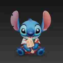 Stitch - Collectable figure 14 Ice Cream