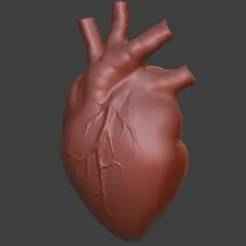 STL, heart decor element