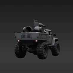 Stygian Assault Rover - 28mm Heavy Support for Tabletop Battles