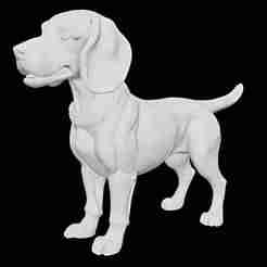 Stylized Beagle Dog Pendant