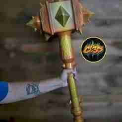 Sulfaras - Hand of Ragnaros Cosplay / Prop Hammer