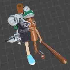 Super Brainrot Keychain - Viral 3D Model la grande Collezzione