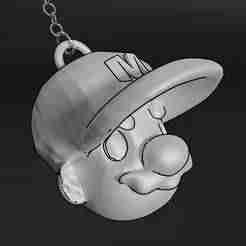 Super Mario keychain