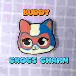 SuperKitties Buddy Crocs Charm/Jibbitz