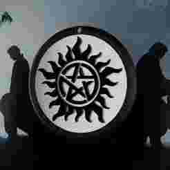Supernatural Keychain - Logo