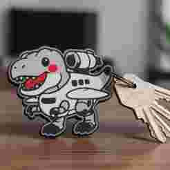 T-Rex Keychain