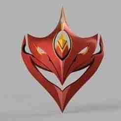 Tartaglia Childe Mask 3D Model | Genshin Impact Magnet