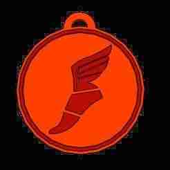 Team Fortress2 Sniper and Scout Class Key Chain