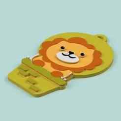 TENDER LION KEYCHAIN
