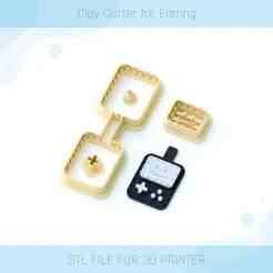 Tetris Keychain Clay Cutter