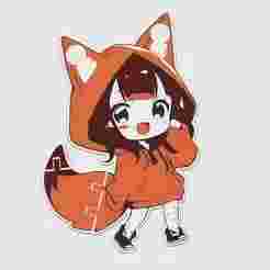 The Cute Vixen 2D flexi