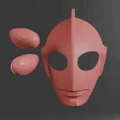 The First Ultraman Hayata Helmet Wearable Cosplay