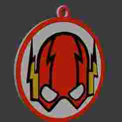 The Flash Keychain – Multi-Color 3D Print (Single Extruder, Easy Color Switch)