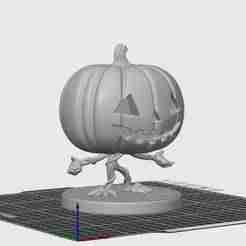 the Grand Pumpkin the simpsons funko style / la gran calabaza los simpson