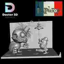 The Inspector sicque. sicque. sicque. sicque diorama