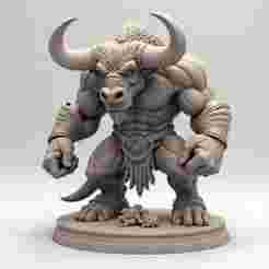 The Iron Horns : Brontar the Sacred Horn